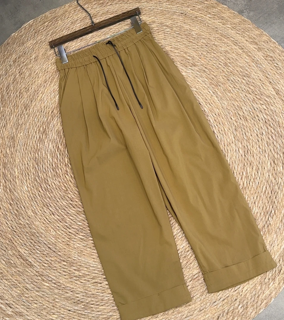 （不退不换）卓约姿色夏季弹力九分裤9270