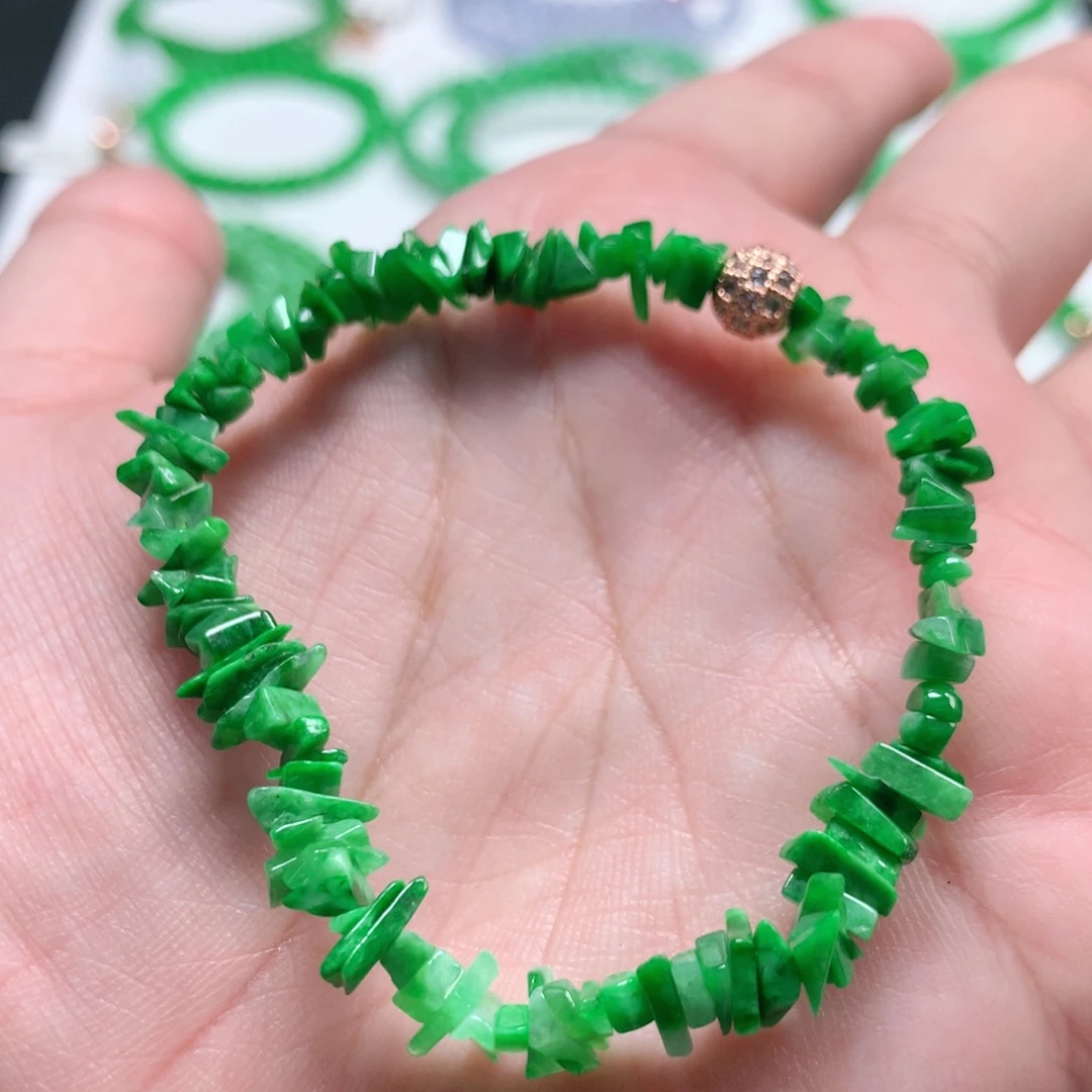 翡翠未镶嵌手链翡翠