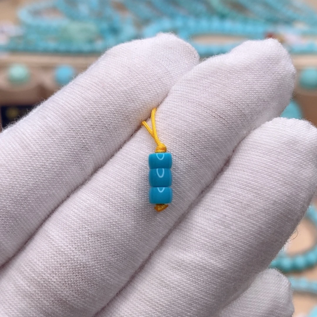绿松石未镶嵌珠宝奇石4mm