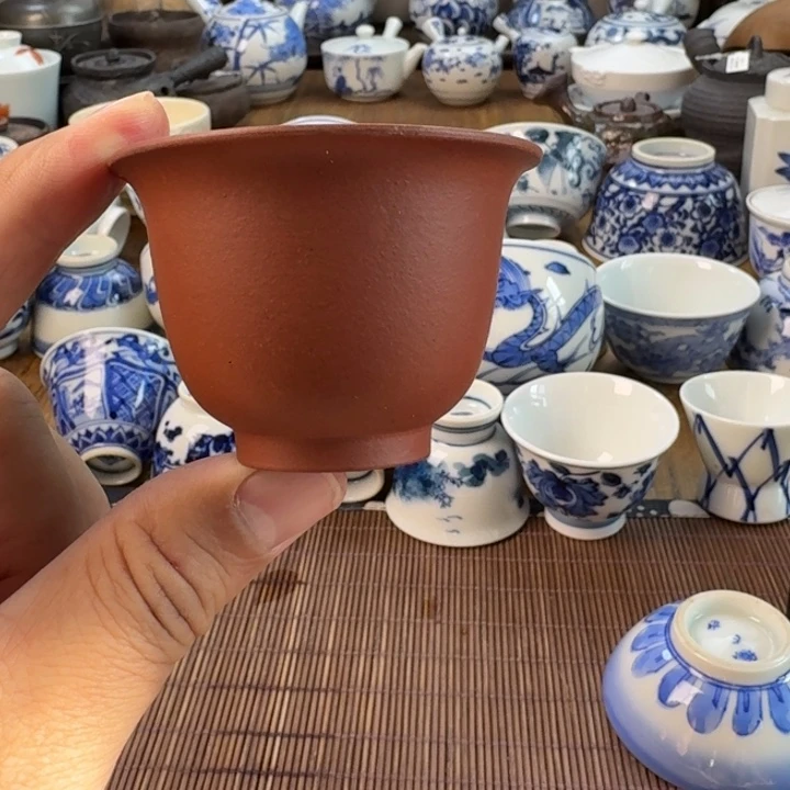 青花瓷器杯子茶具