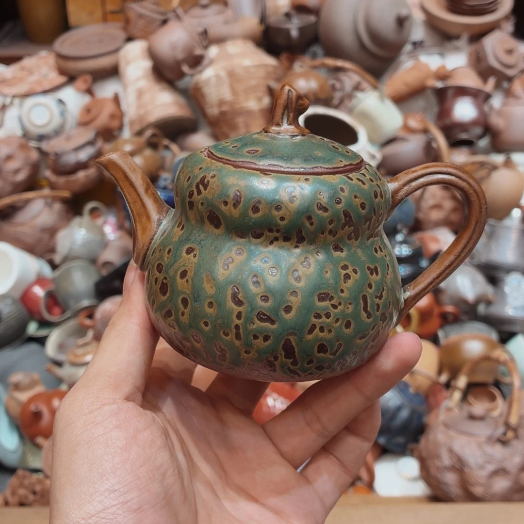 春****柴烧老岩泥高温茶器皿