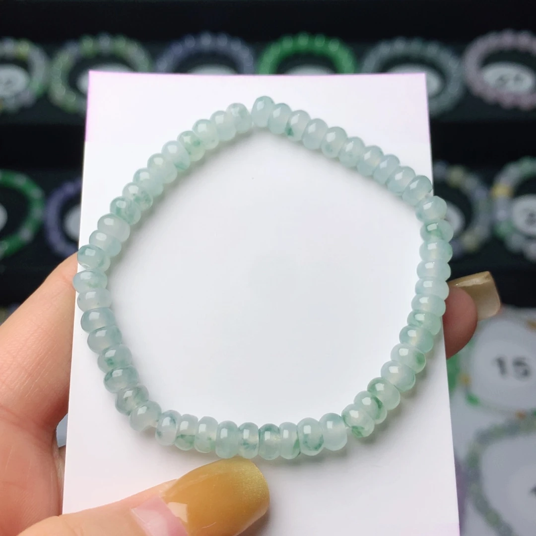 翡翠未镶嵌手链翡翠