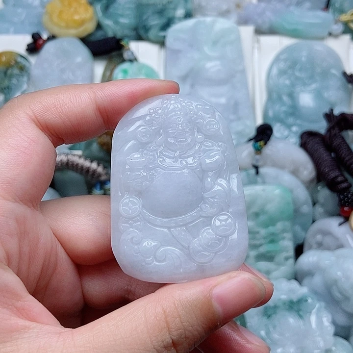 翡翠未镶嵌吊坠(不含链)翡翠