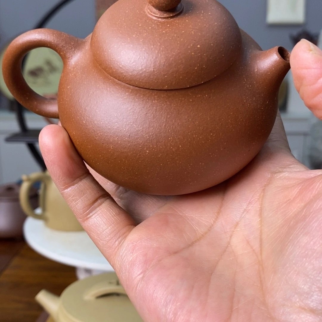 紫砂茶壶宜兴紫砂艺术微瑕壶