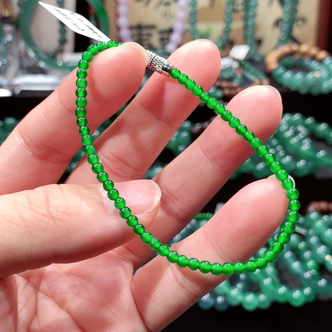 翡翠未镶嵌手链卡3.1