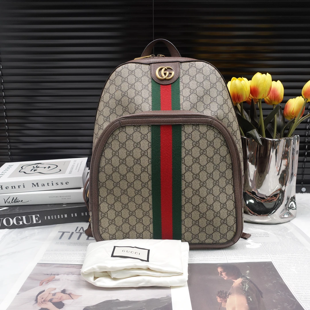 95新 GUCCI/古驰 双肩包/T10266110