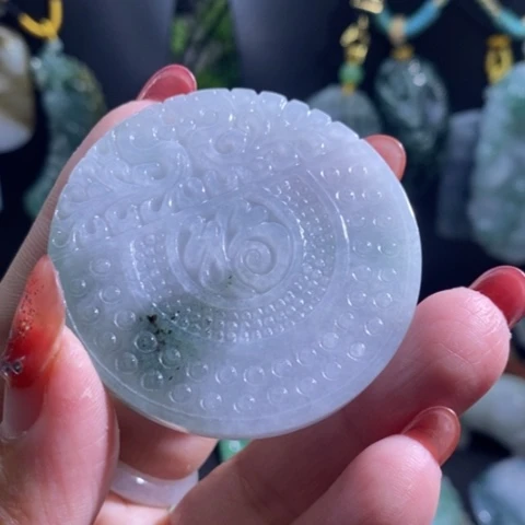 【闪购商品】颈饰未镶嵌翡翠仿古