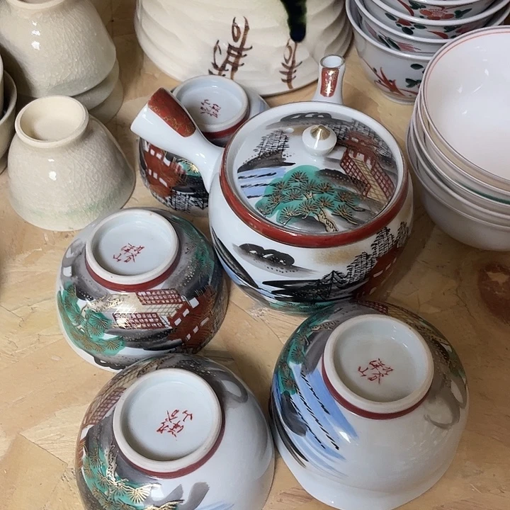 瓷片020 一人直播，看品直播间说序号