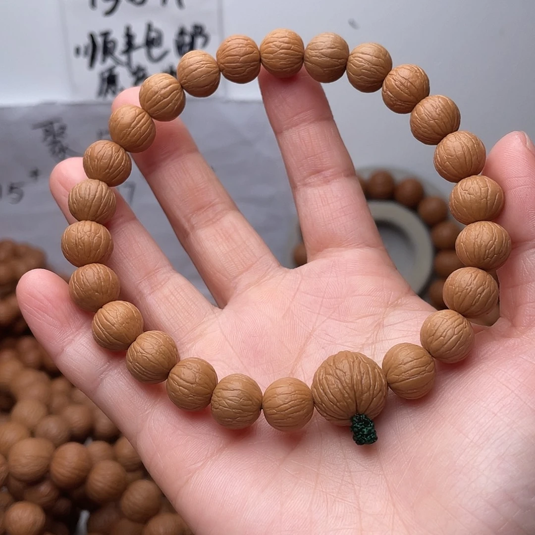 五***饼手串猴头核桃精品风羽手持