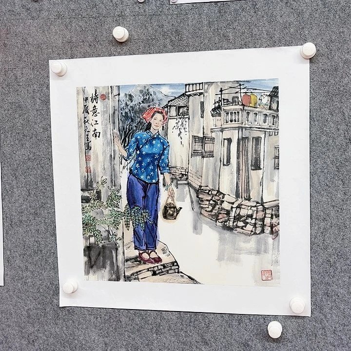 书法十***糊张友涛绘画作品