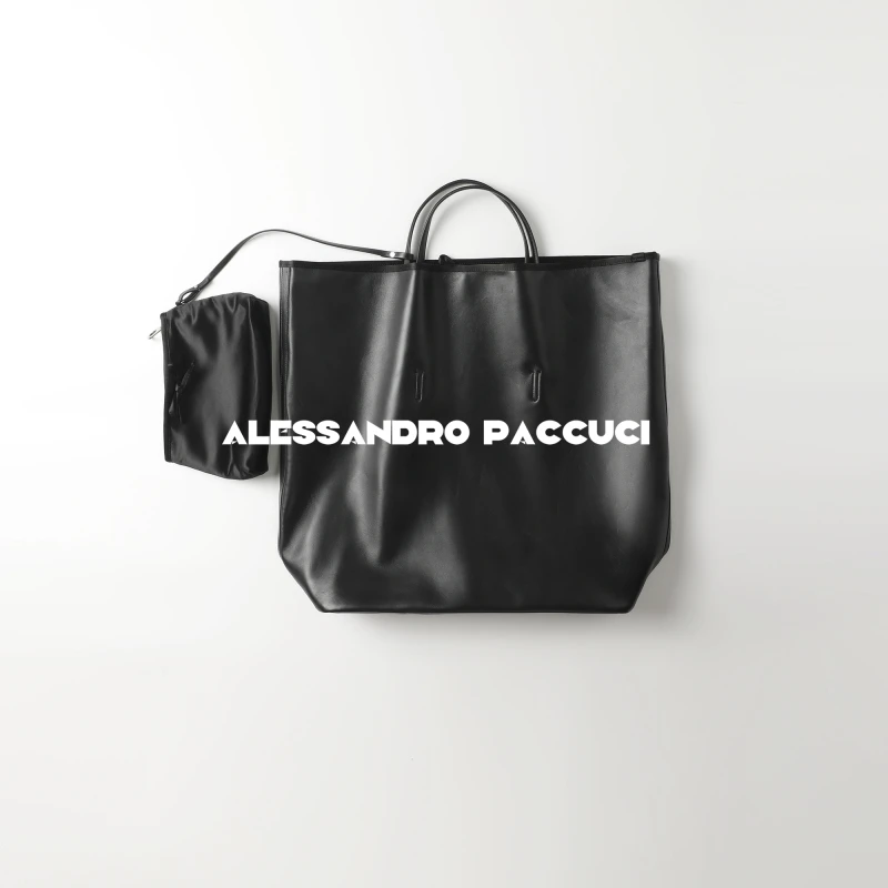 AP洛哥43171BT【蝴蝶结子母包】黑色简约时尚大容量托特手提包