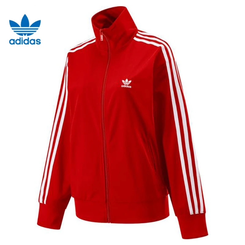 流光风Adidas阿迪达斯三叶草女子运动舒适百搭休闲夹克外套IP0602