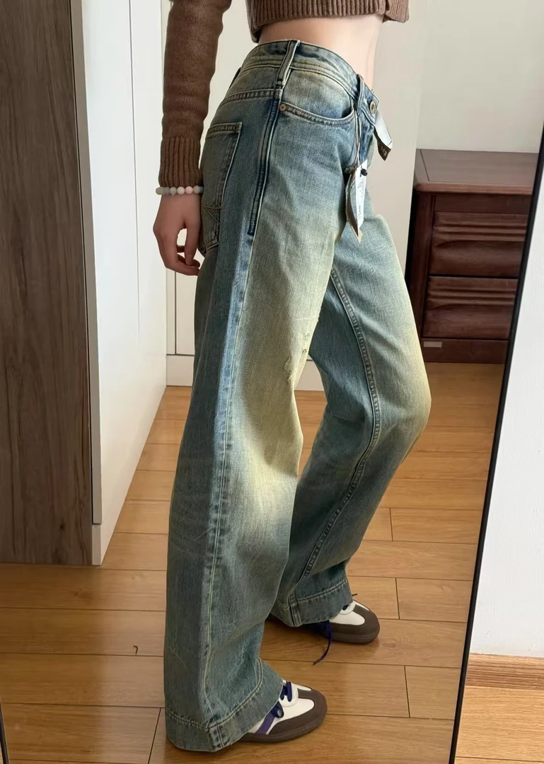 COO7~24款~打土豪分田地系列~牛仔裤