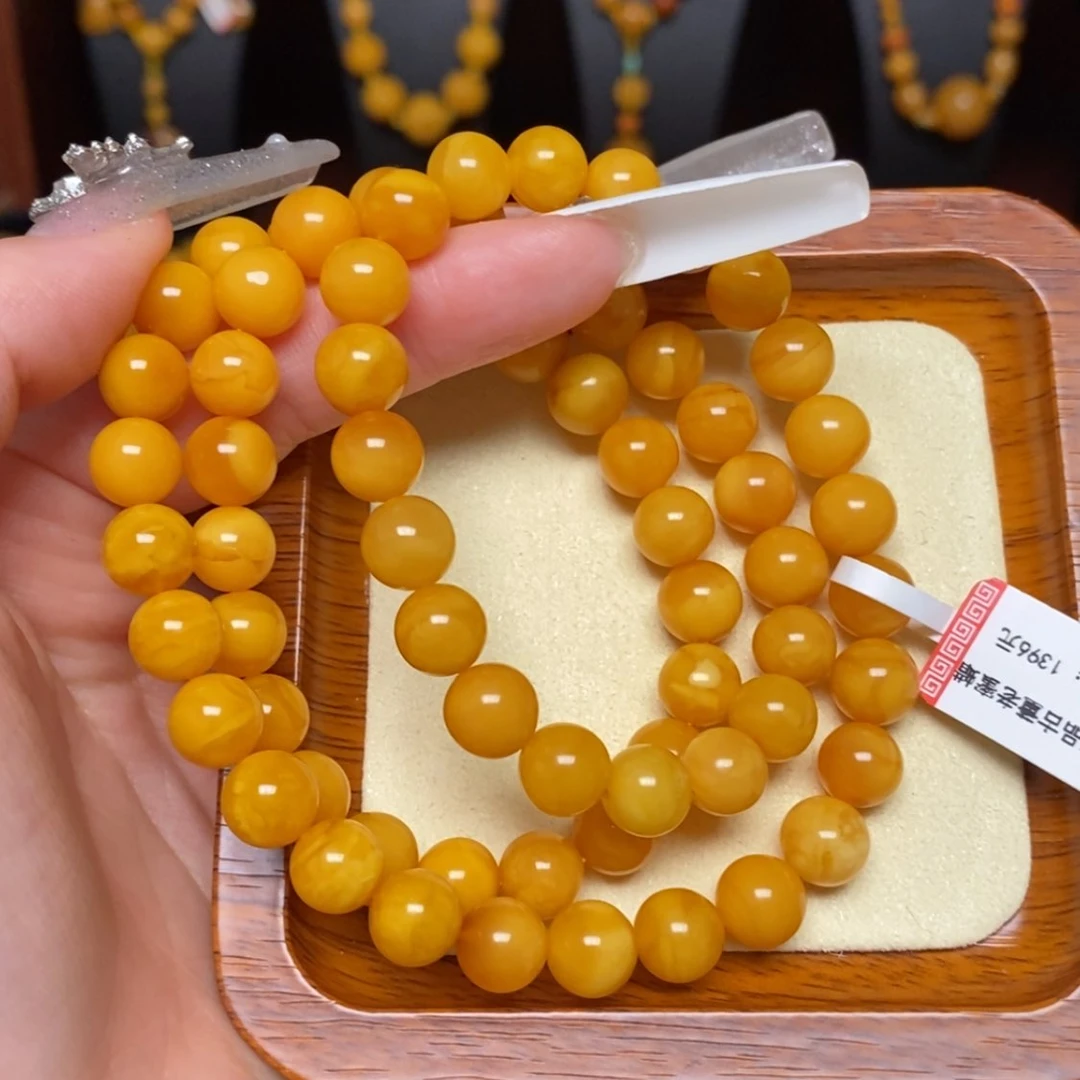 【闪购商品】蜜蜡手链未镶嵌手串
