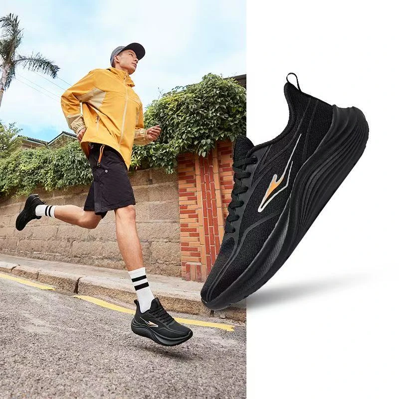 【于适推荐】鸣鸥2丨鸿星尔克专业运动情侣运动透气减震跑步鞋3469