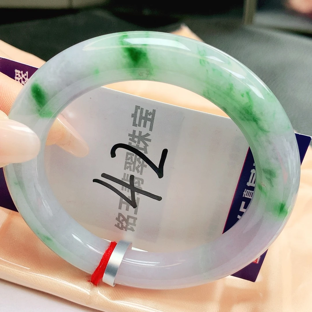 翡翠未镶嵌手镯缅甸天然a货翡翠手镯