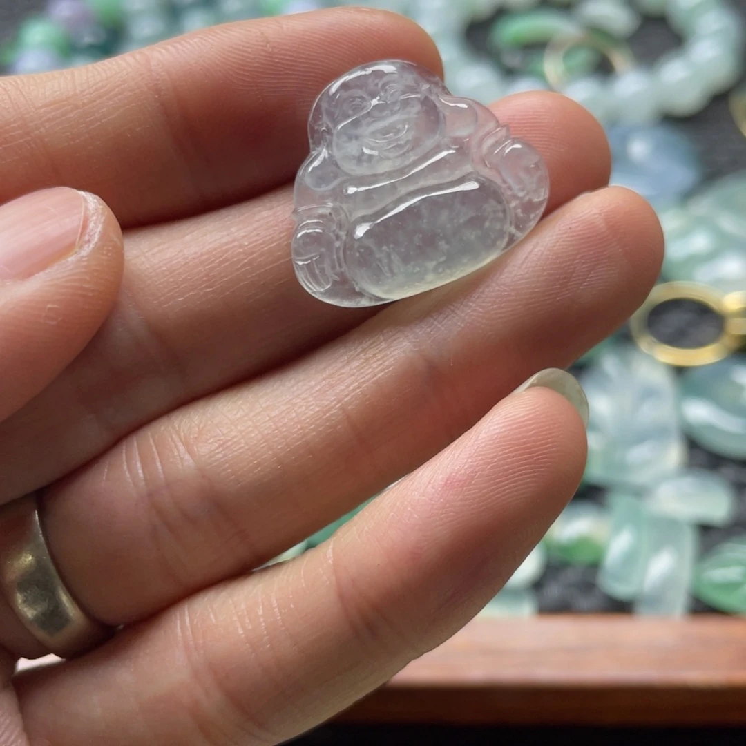 善****翡翠未镶嵌颈饰翡翠