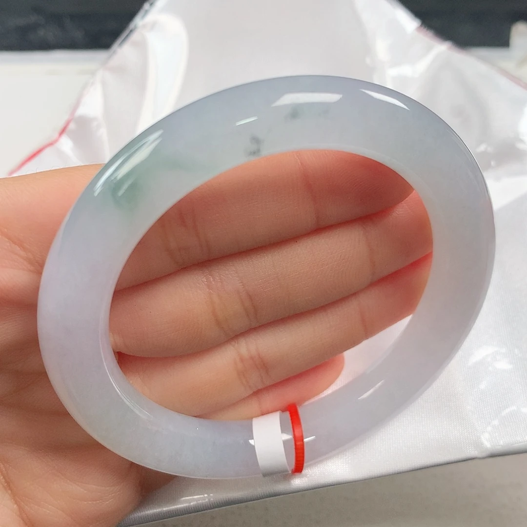 翡翠手镯未镶嵌 圆条⑩④