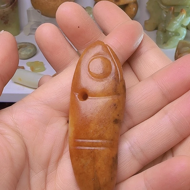 和田玉吊坠(不含链)未镶嵌