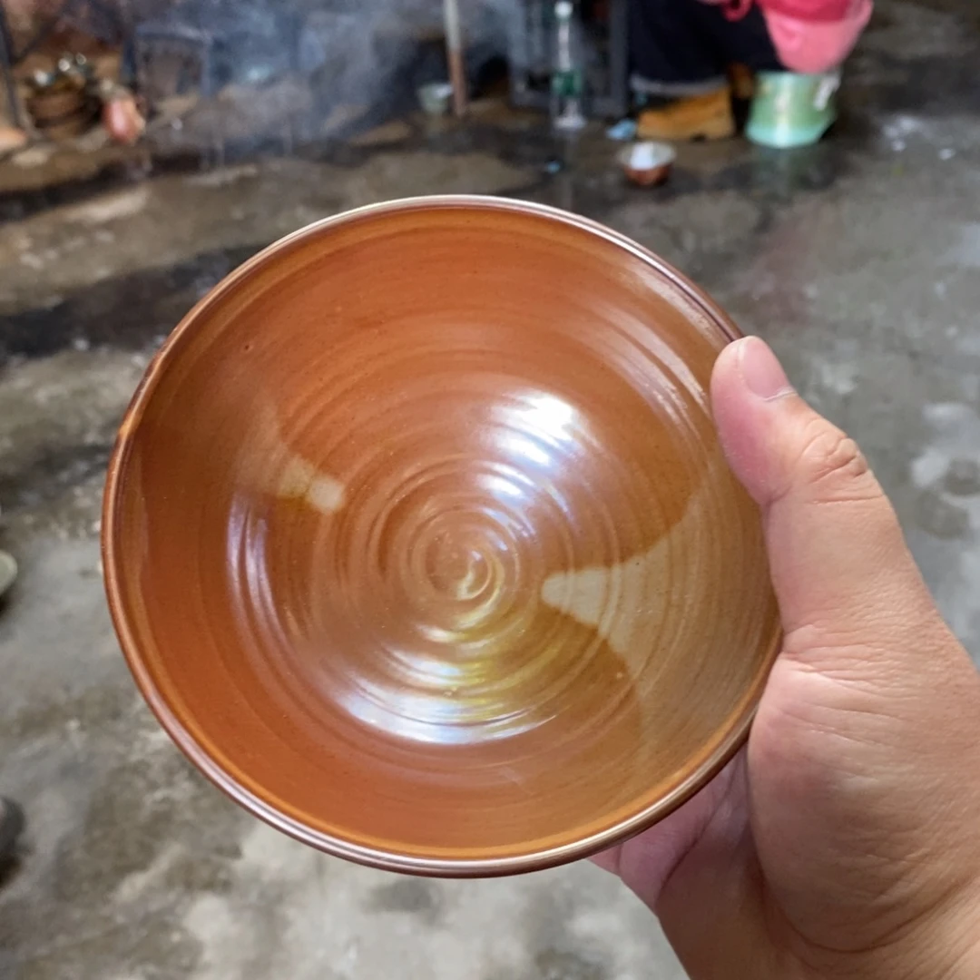 今***点浪鬼柴烧 釉绘柴烧 器皿