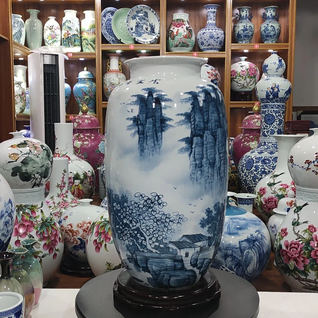 瓶景德镇陶瓷花瓶子
