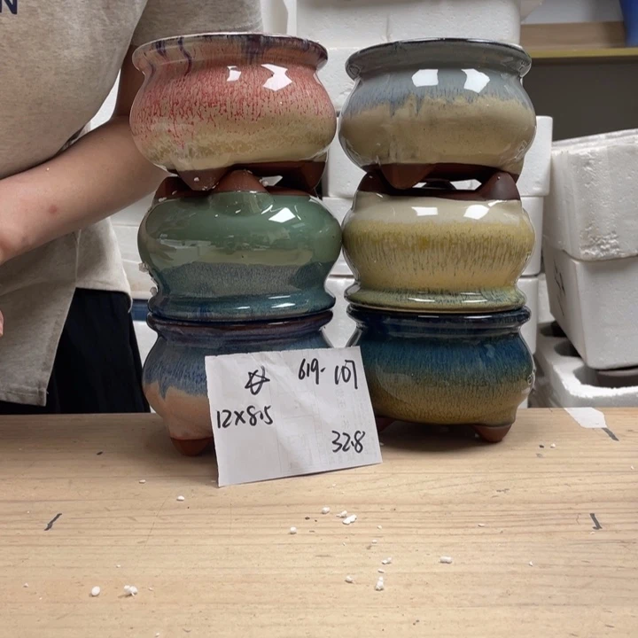 紫砂花盆多肉花盆微瑕107