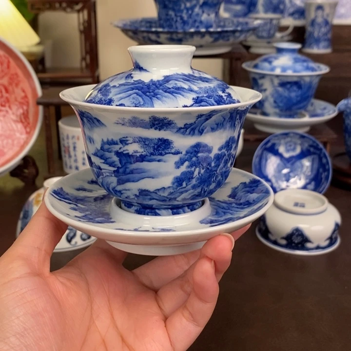 景德镇陶瓷手工手绘