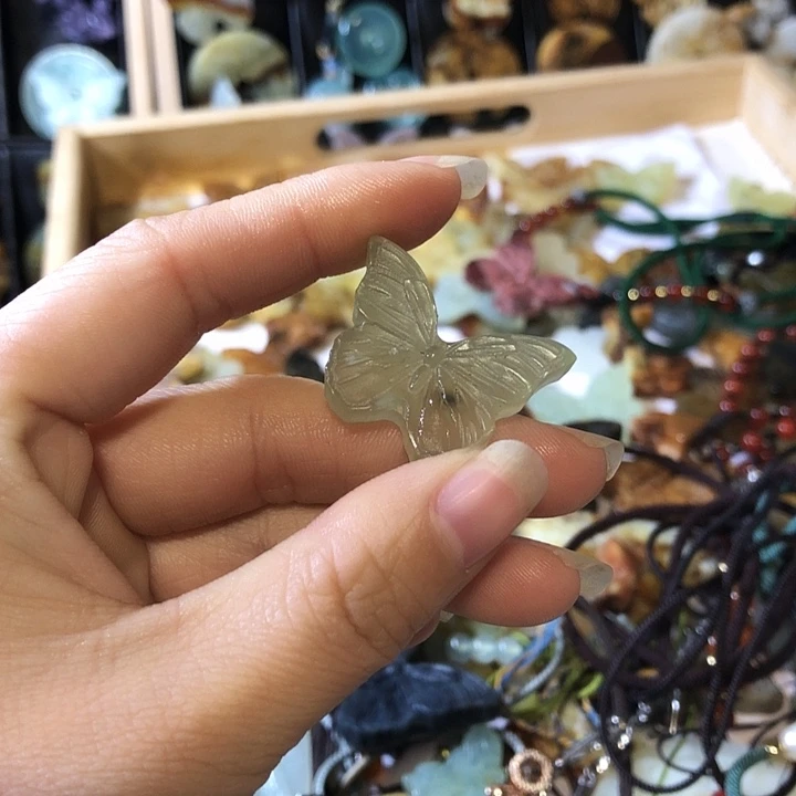 岫玉未镶嵌岫玉挂件