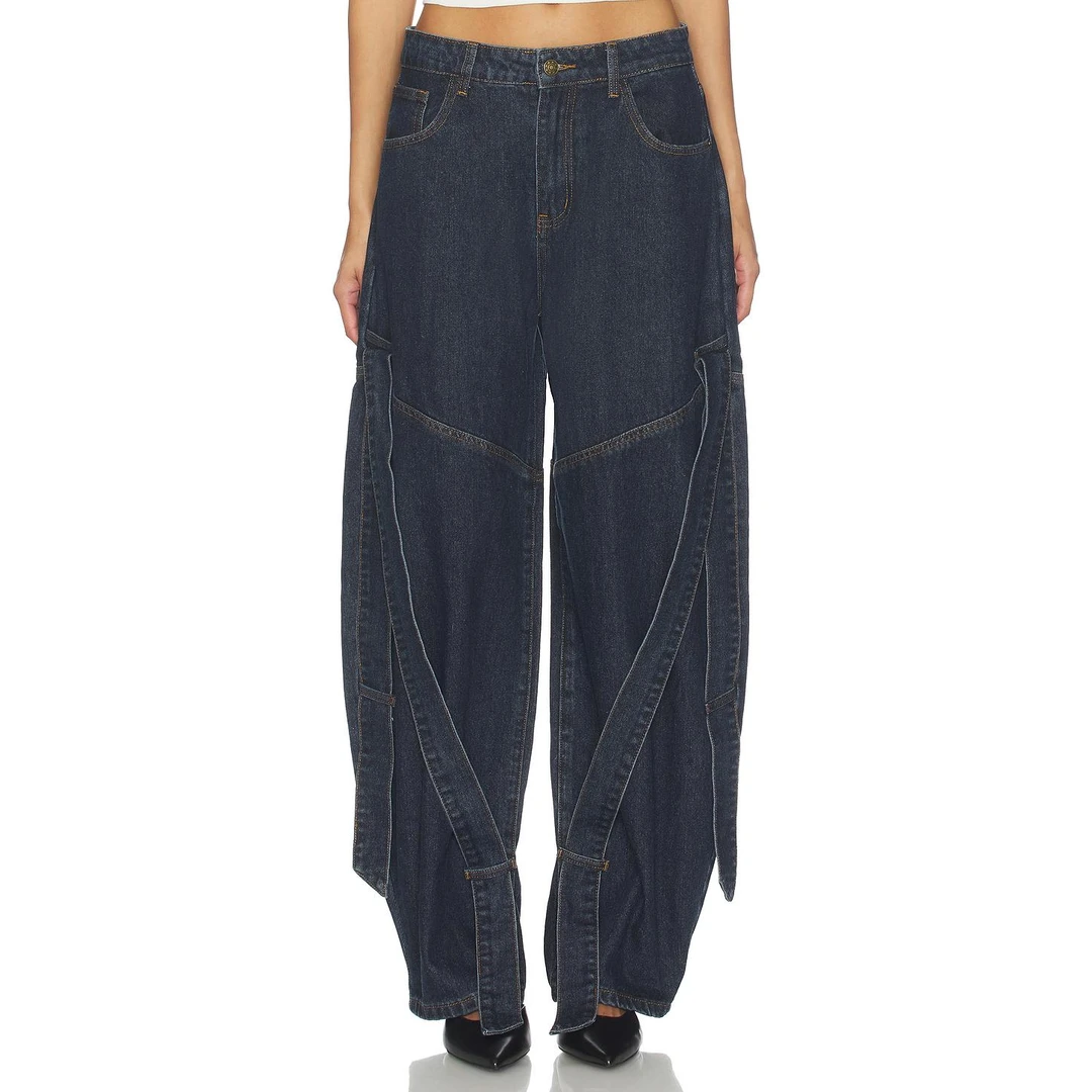 LIONESS OFFSHORE 牛仔裤 蓝色