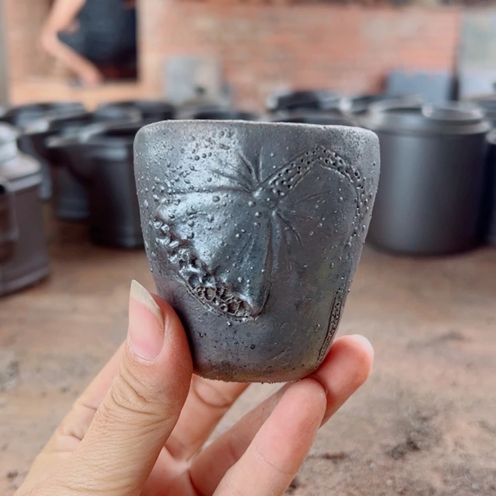 坭兴陶贵台龙窑柴烧茶器A135