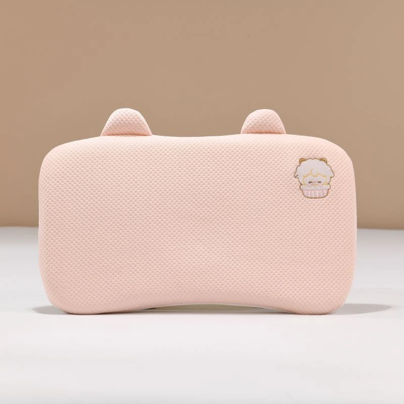 厂家直销2025新款凉感豆童趣护颈枕 枕头枕芯-大八字