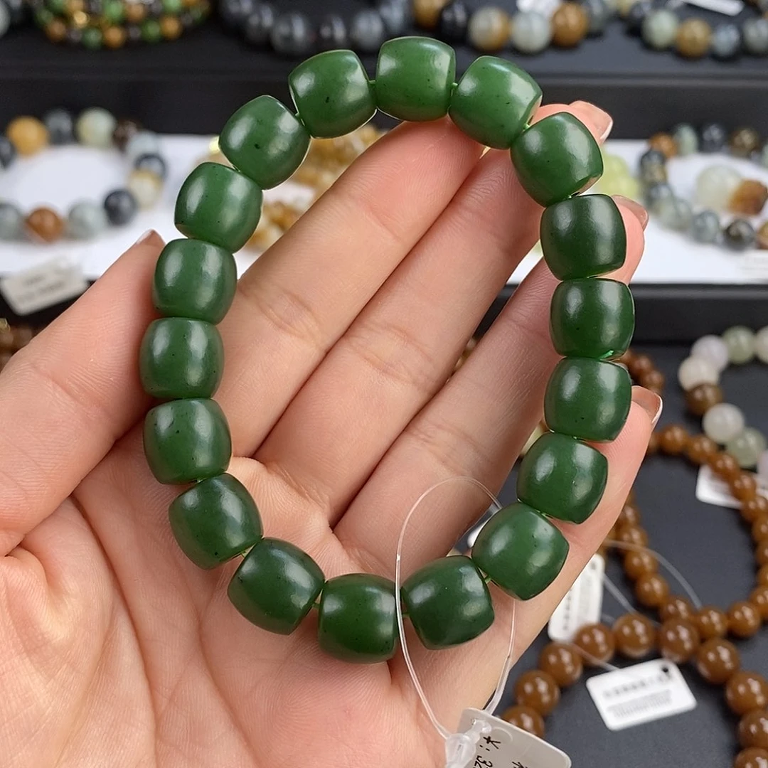 和田玉手串未镶嵌