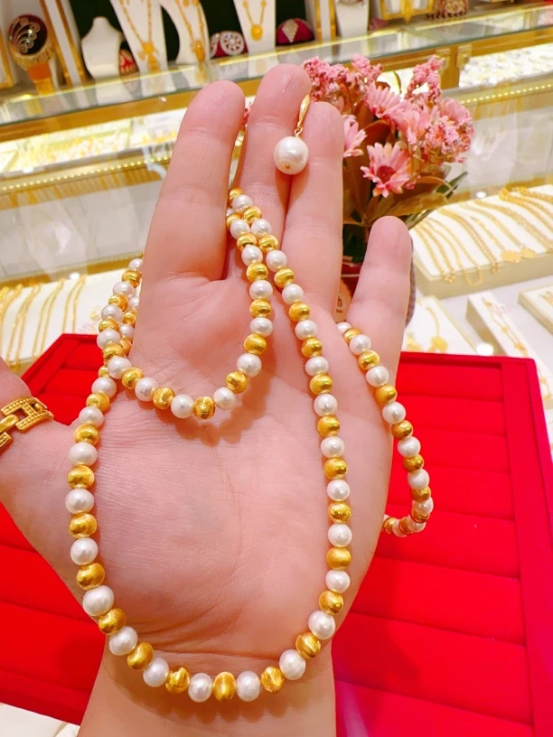 合金耳饰 合金珍珠一套   0.3g