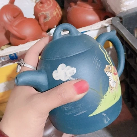 茶壶紫砂宜兴紫砂全手工制作