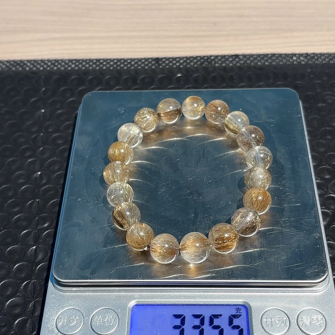 天然银发晶尺寸11mm