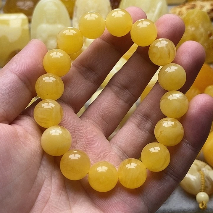 琥珀颈饰未镶嵌琥珀蜜蜡吊坠