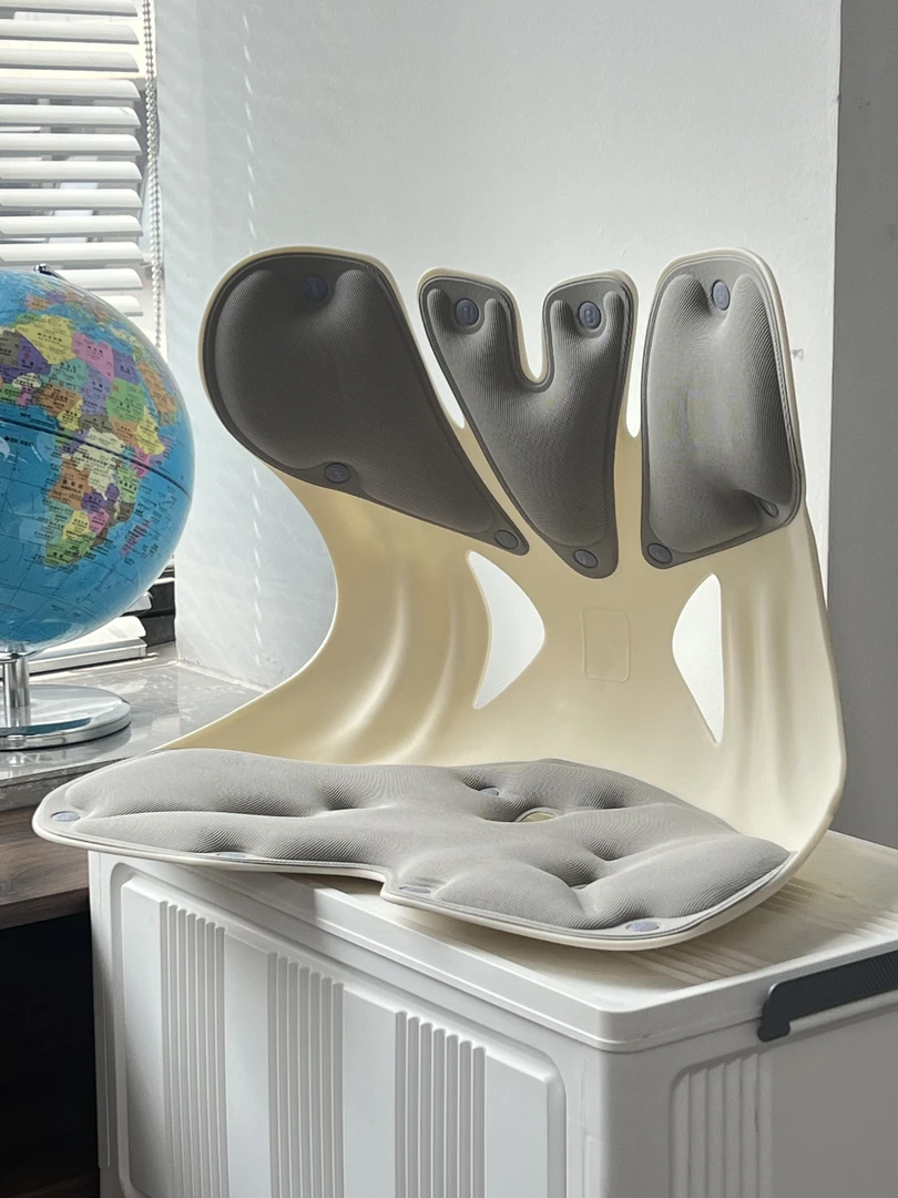 加大款护腰坐垫靠背人体工学座姿椅托上学宝妈办公室部支撑坐垫