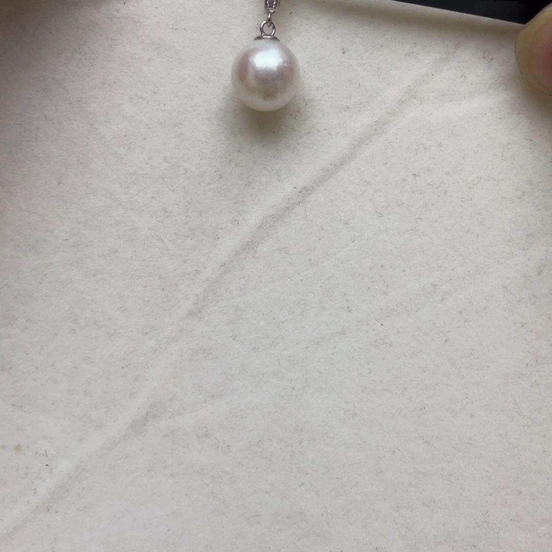海水珍珠吊坠(不含链)银S925镶嵌