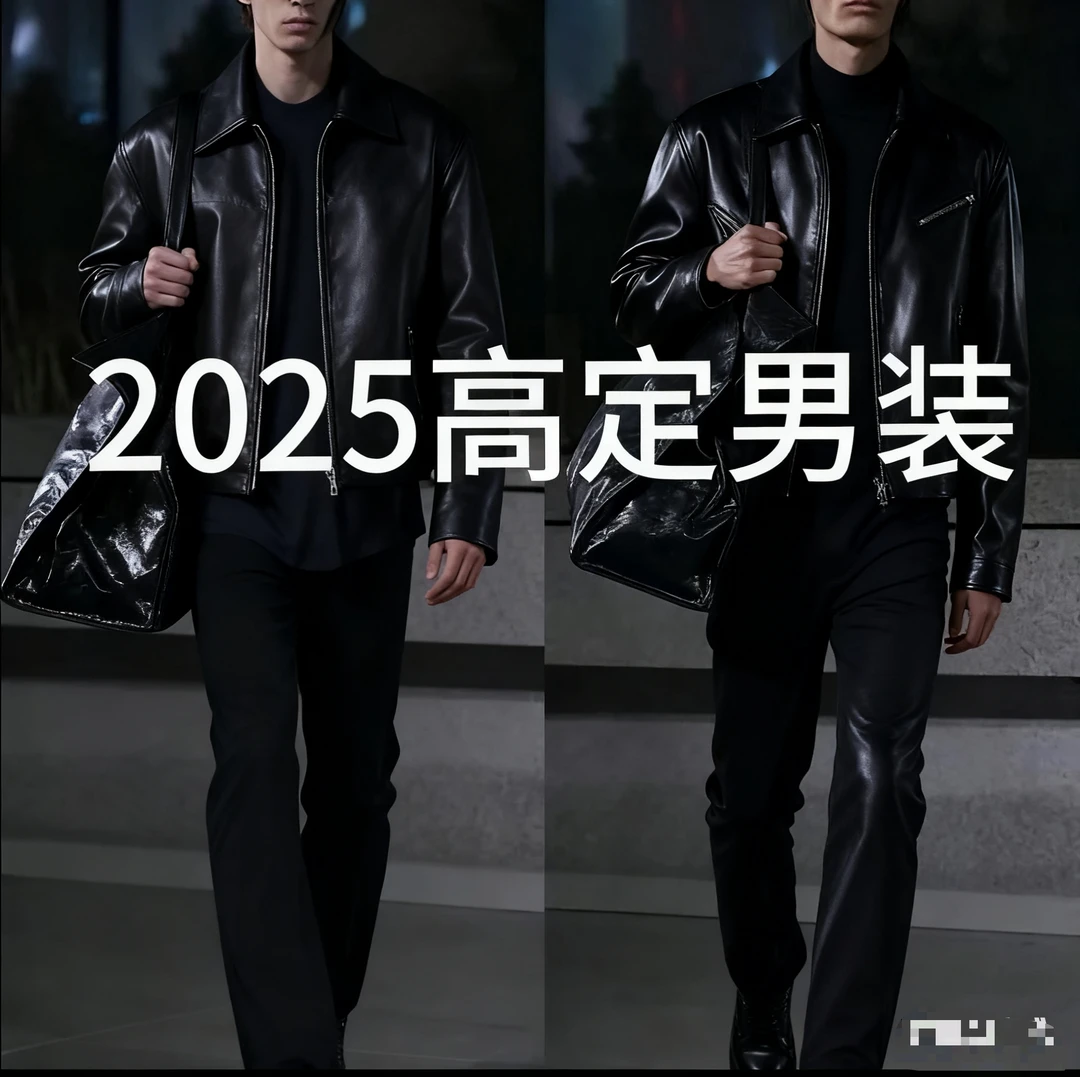 D-209-莲姐-秋冬季欧美潮牌提花外套男女时尚夹克