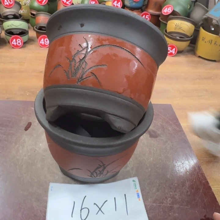 紫砂花盆破损包赔