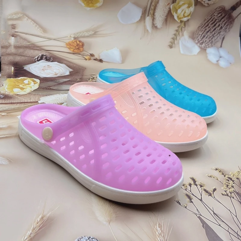 凉鞋拖鞋男女夏洞洞鞋情侣沙滩鞋包头凉拖防滑行潮流