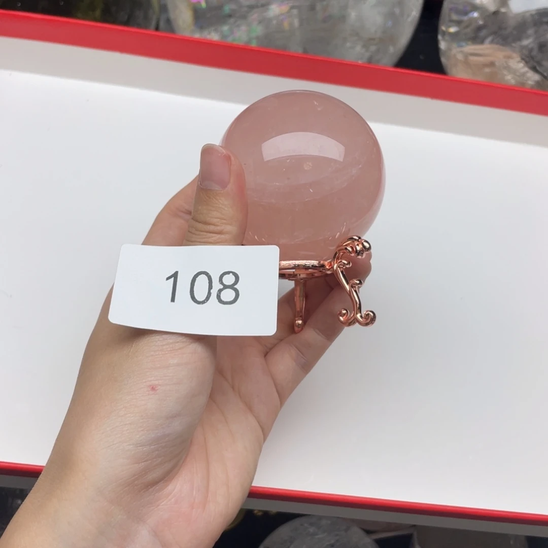 钱***仙未镶嵌摆件水晶108 6.1CM