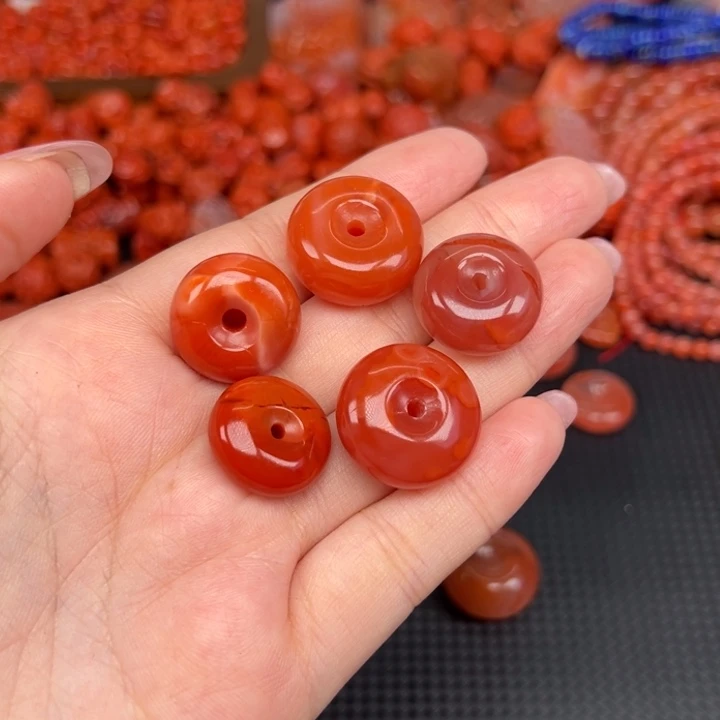 墨***阳南红玛瑙未镶嵌吊坠(不含链)