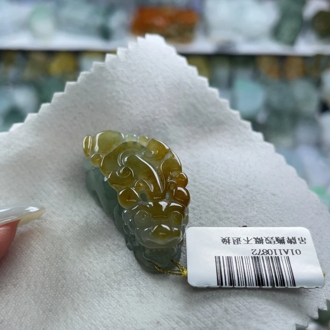 颈饰未镶嵌翡翠貔貅14