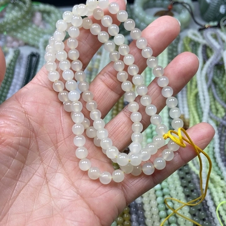 和田玉未镶嵌颈饰6