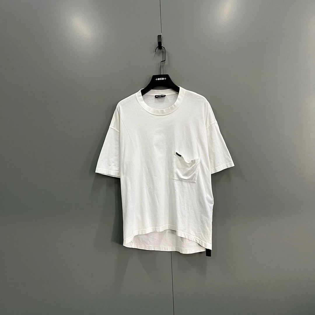 95新 Balenciaga/巴黎世家 tt10 背后字母印花短袖 XS码/207668