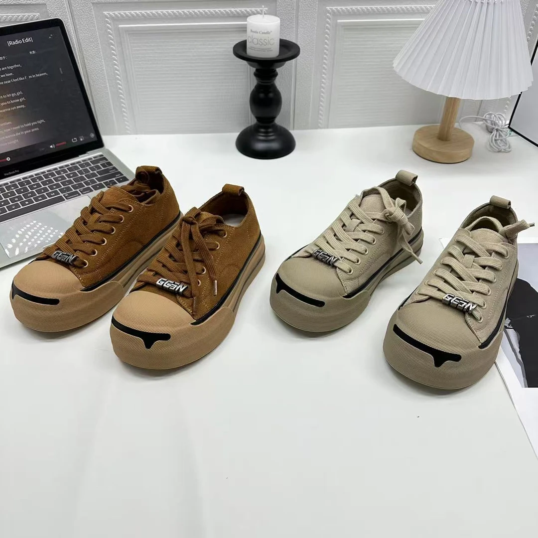2025春季新款时尚百搭舒适透气休闲防滑板鞋 263-2
