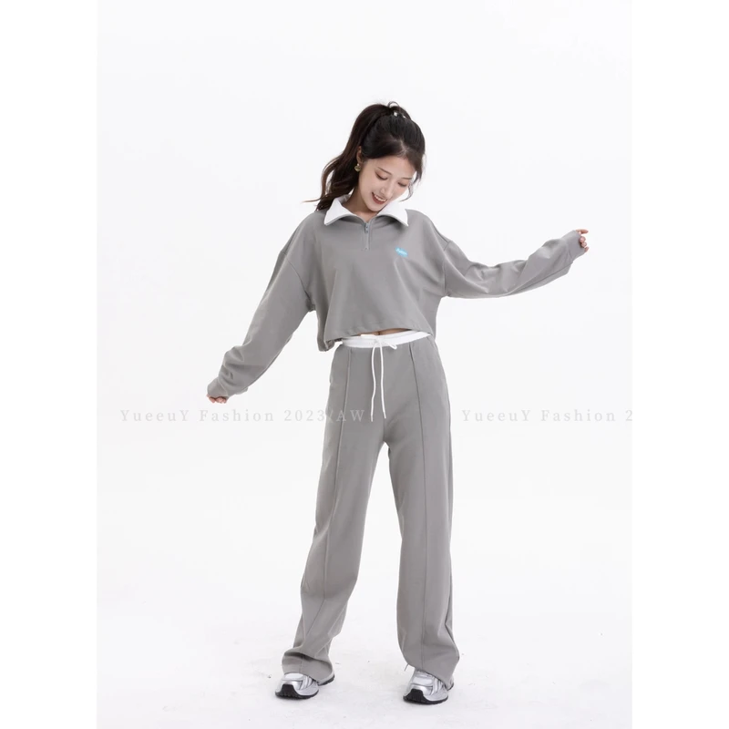 “秋日摩洛” 运动休闲套装（上衣＋裤子）