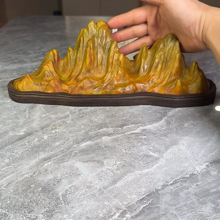 范***然奇石茶宠鱼缸文房摆件