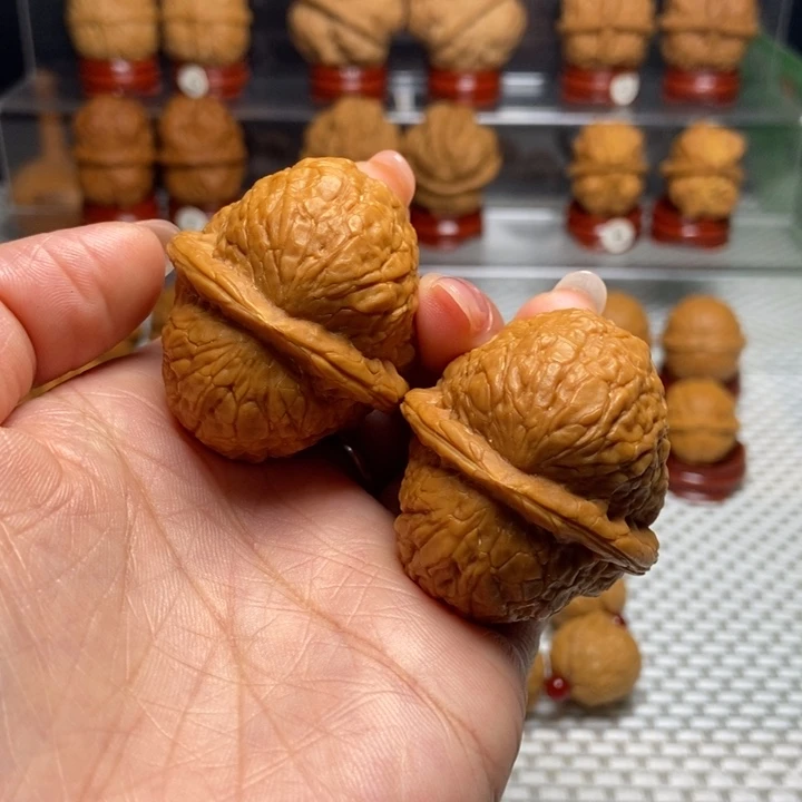 文玩核桃把件20太阳系元宝